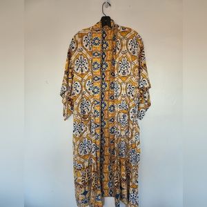 Nwt Christian Siriano Reversible Oversized Kimono Front Pocket sz-S